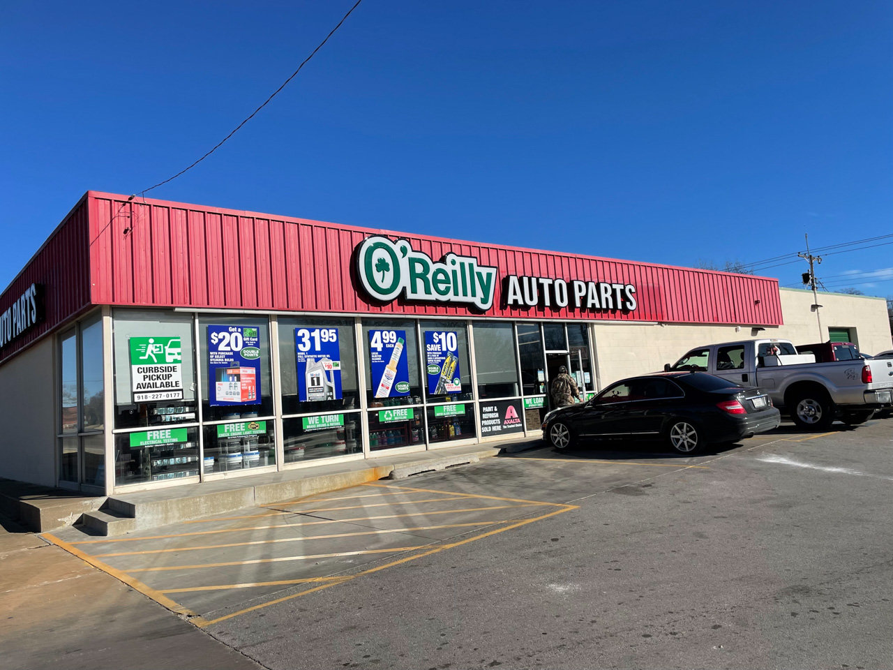 OReilly Auto Parts Before | Harrison Contracting